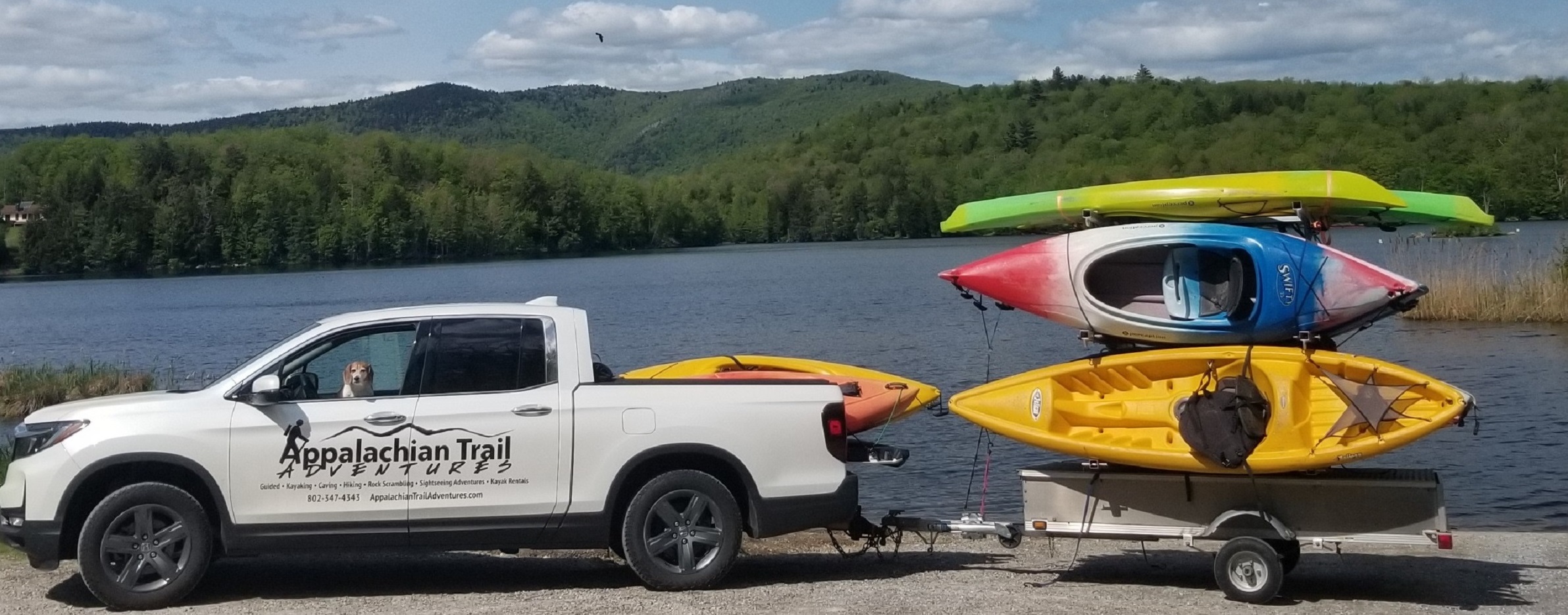 kayak Killington's rental fleet